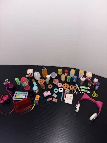 18" Doll Clothes Accessories Lot American Girl Our Generation My Life 60 Pieces