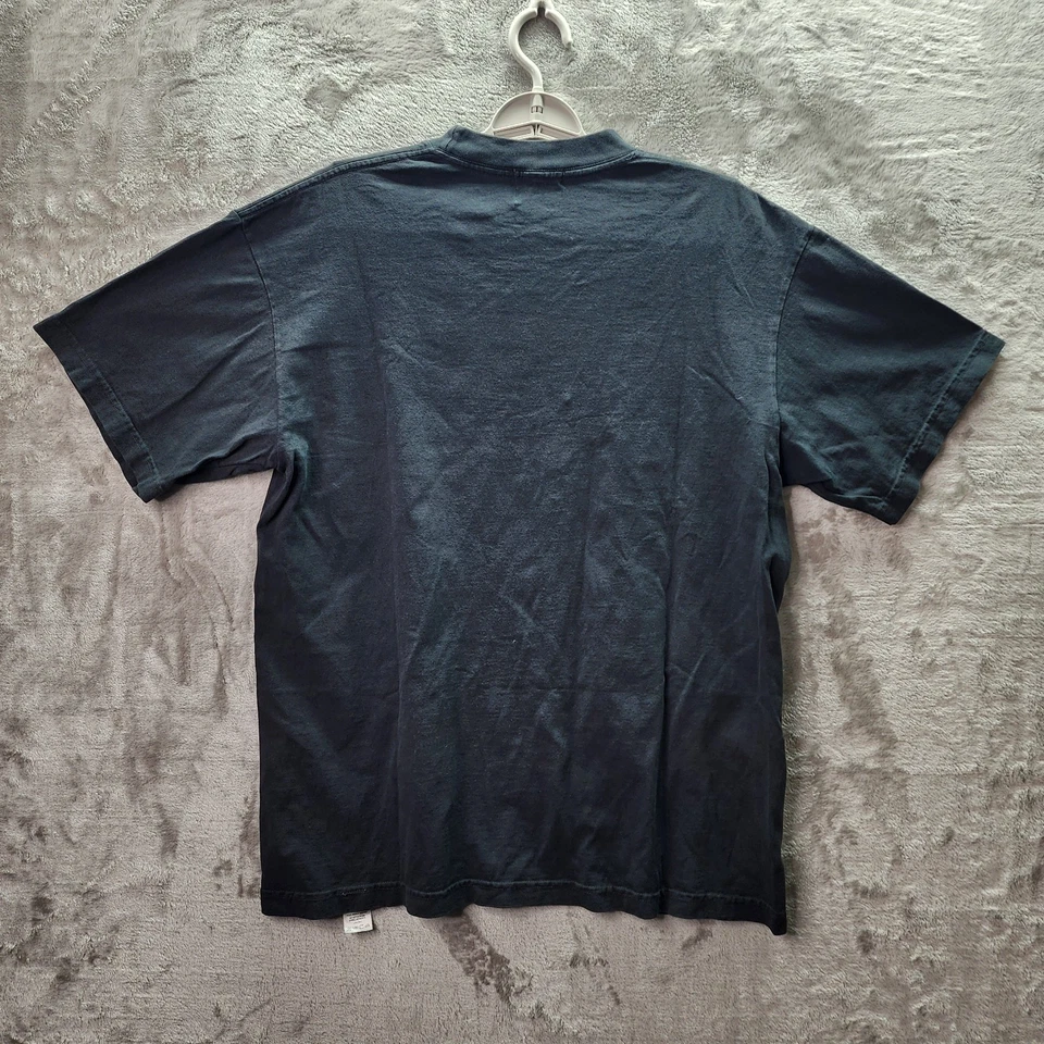 Warren Lotas Las Vegas Skeleton Graphic T-Shirt Men’s M Black Tee Dice Neon Rare - Image 2 of 4