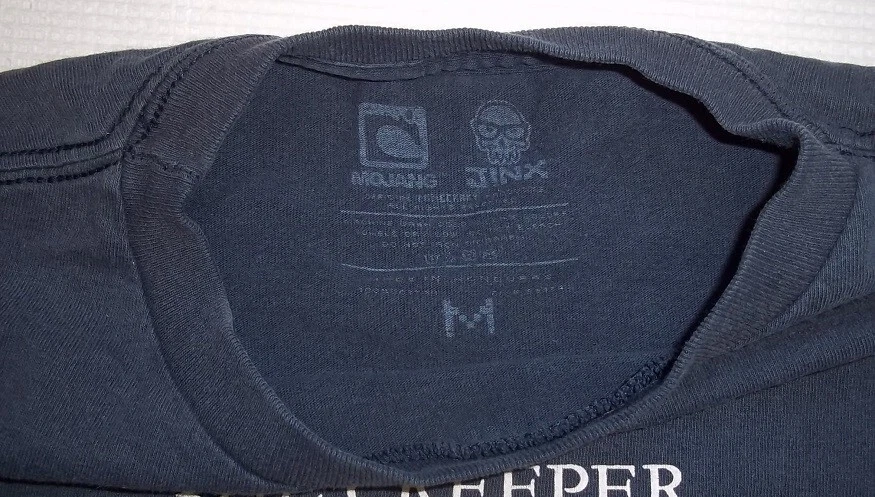 MOJANG JINX MINECRAFT Exxploding Creeper T-Shirt Youth Size Med blue