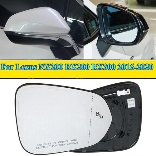 passenger Side Mirror LENS Blind Spot Heated for Lexus NX200 RX200 300 2016-2020