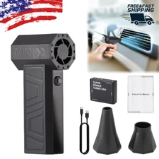 130000RPM Mini Turbo Blower Fan Rechargeable Brushless Jet Air Blower Portable