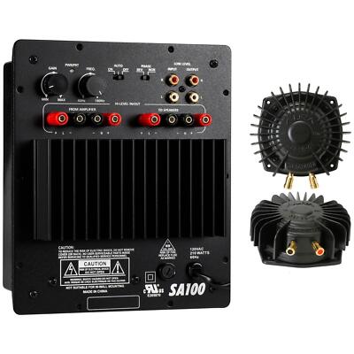 Dayton Audio SA100 With 2 Aura Pro Bass Shakers Bundle
