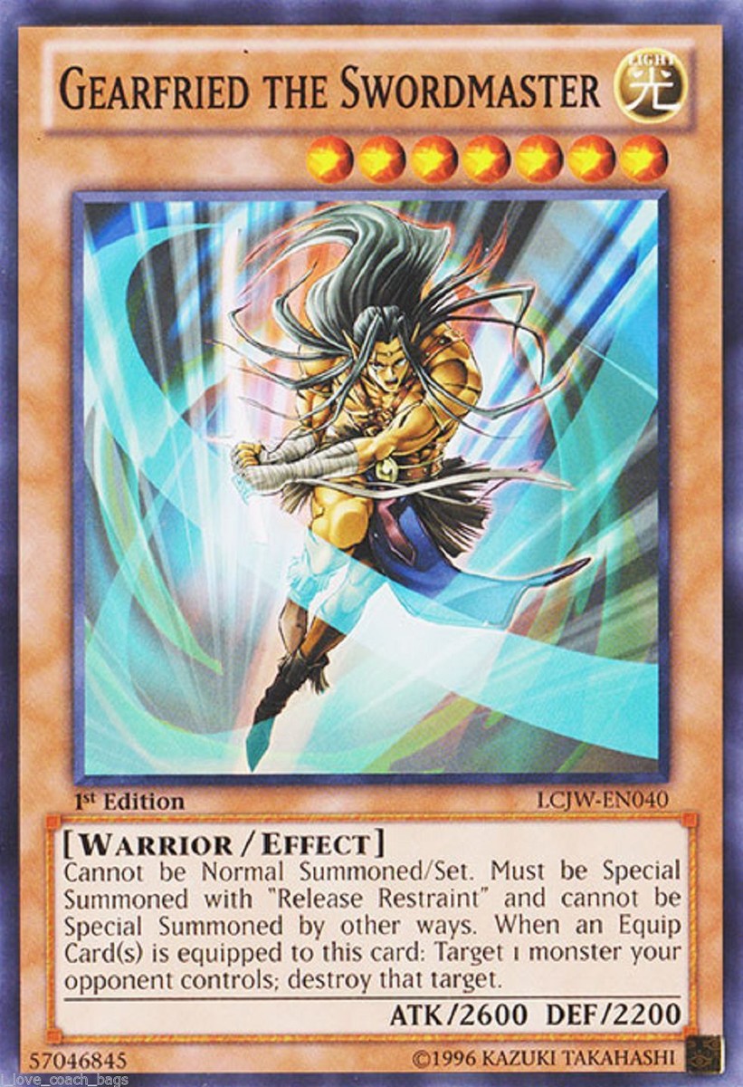 遊戯王OCG デュエルモンスターズ Gearfried the Swordmaster 1st Edition Gearfried the Swordmaster [Ultimate Rare 1st Edition] FET