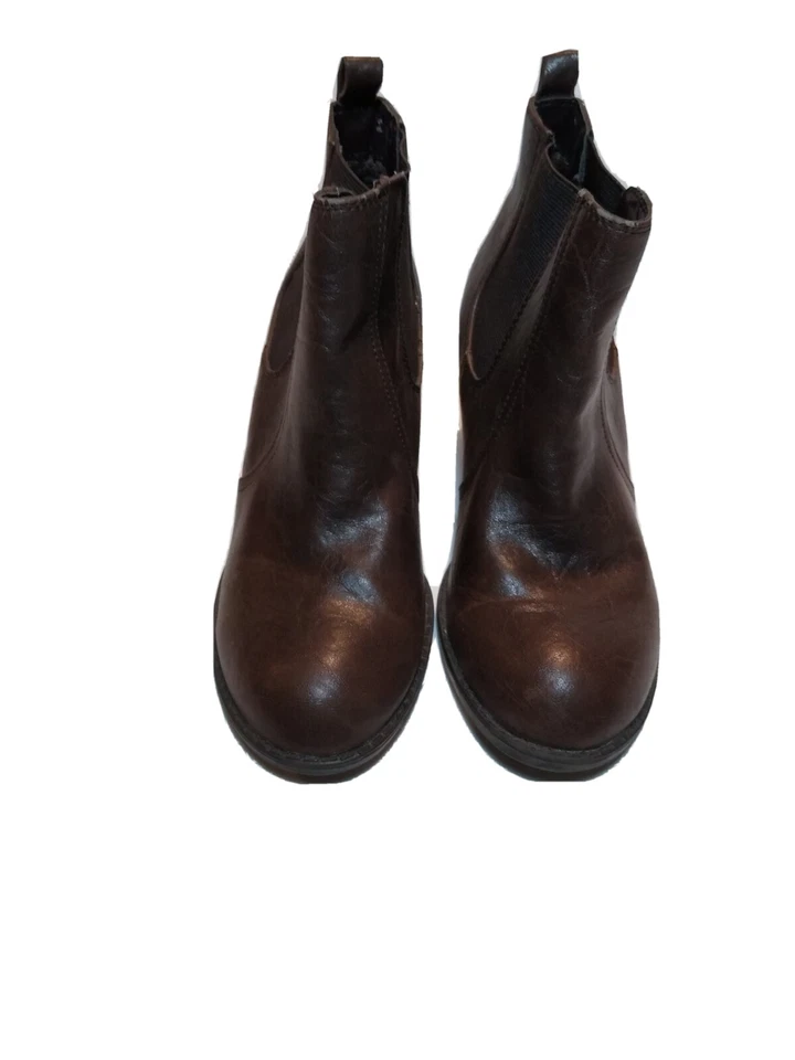 女士靴子女式短靴 Diba | 棕色 | 尺码 7 1/2 |二手|良好 C. — 第 4/4 张图片