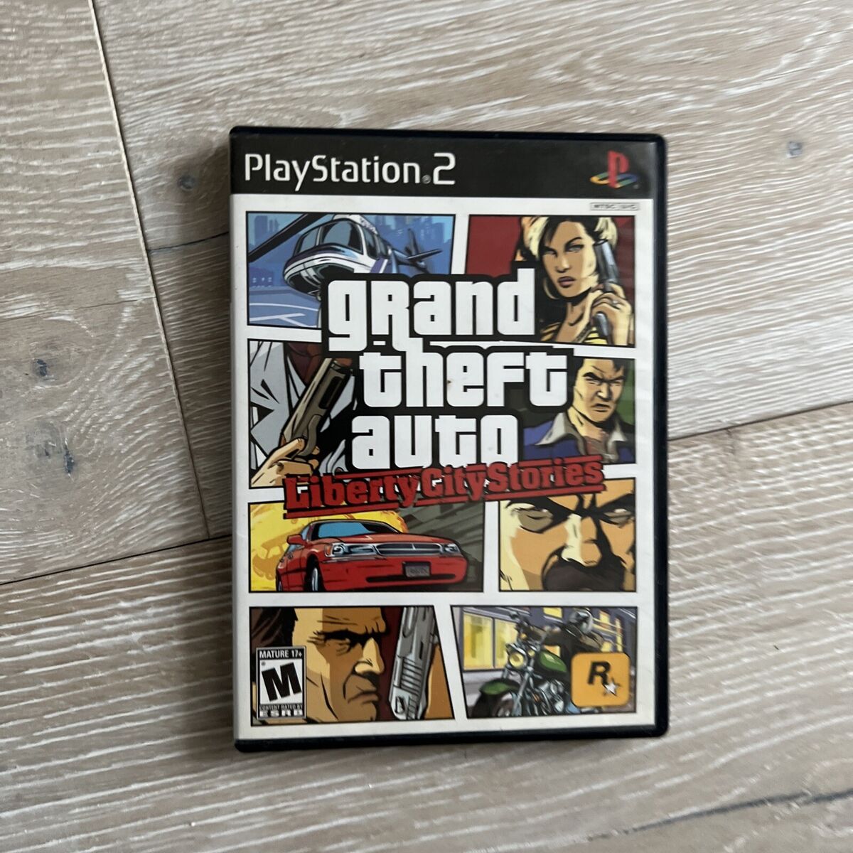 Grand Theft Auto Liberty City Stories PS2 with Map No Manual Crime