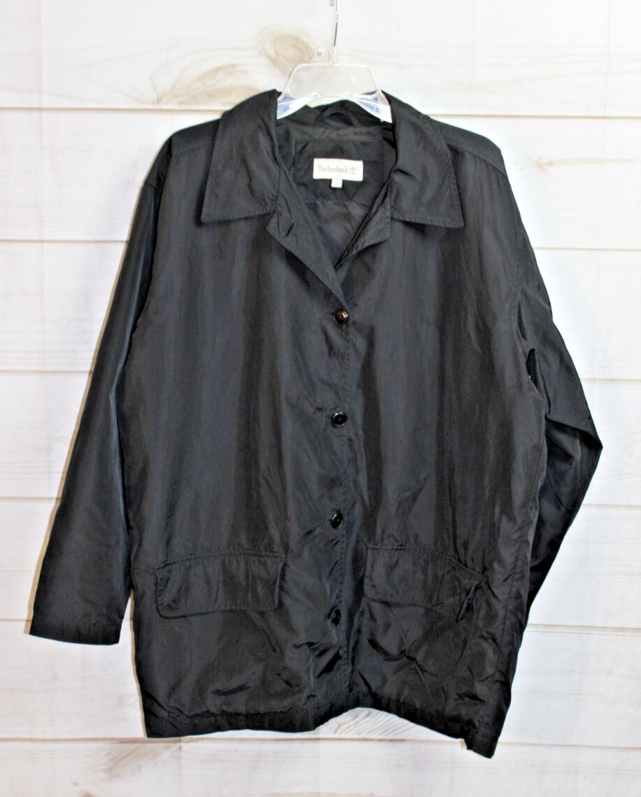 Timberland Nylon Collared Jacket / Pockets / Line… - image 1