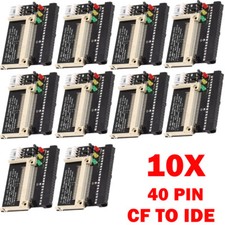 10X Compact Flash CF to 3.5 Female 40 Pin IDE Bootable Adapter Converter Cards