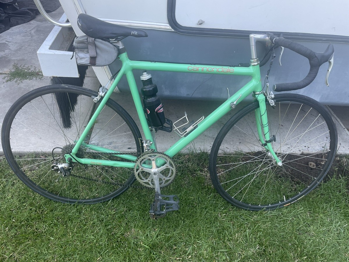 【手渡し】Pana Vintage ロードバイク 105と600、HG71新品 Vintage CANNONDALE Team Comp ROAD BICYCLE 54cm Bike Shimano