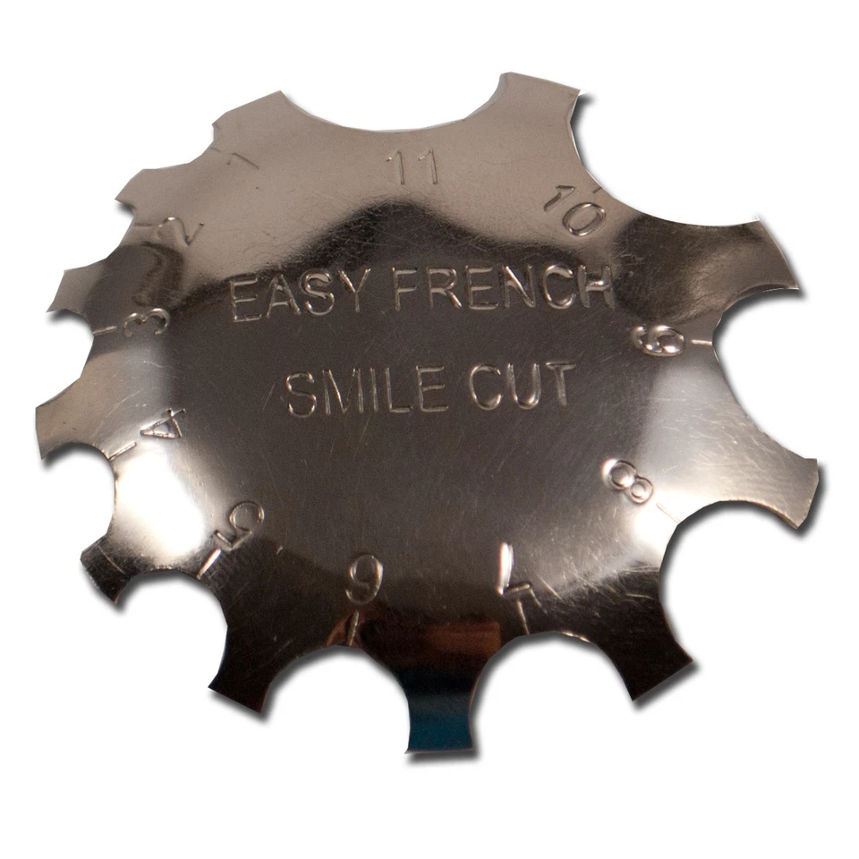 Edge Trimmer Smile Line Schablone French Acryl Modellage Nagel Design Nailart