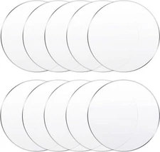 10 Pieces 6 Inch Clear Acrylic Circle Sheet Acrylic round Disc Acrylic Circle 