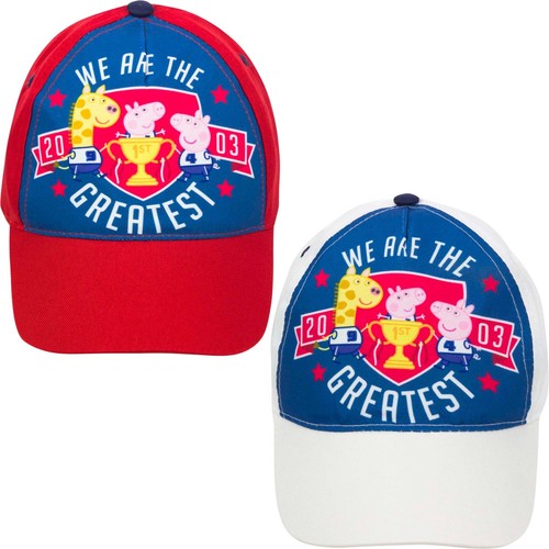 Peppa Pig Wutz George Cap Kappe Sonnen-Hut Schirm-Mütze