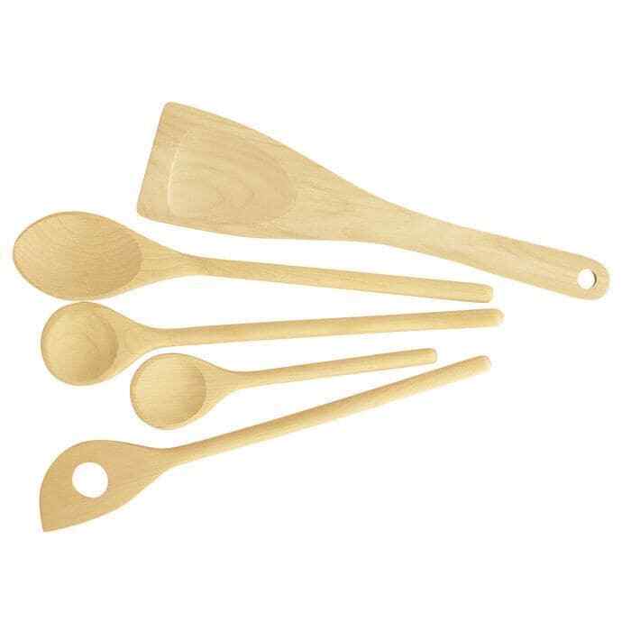 Tescoma Woody Set 5 Wooden Paddles Art 637428 Spoon