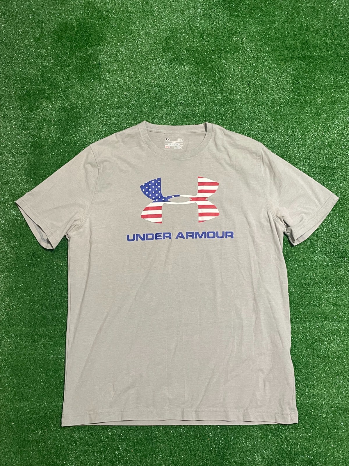 Men's Under Armour Heat Gear Freedom USA TShirt Size Large eBay