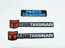 Genuine Moto Tassinari VForce Reeds Decals Set MX ATV Motocross Truck Car Logo 2