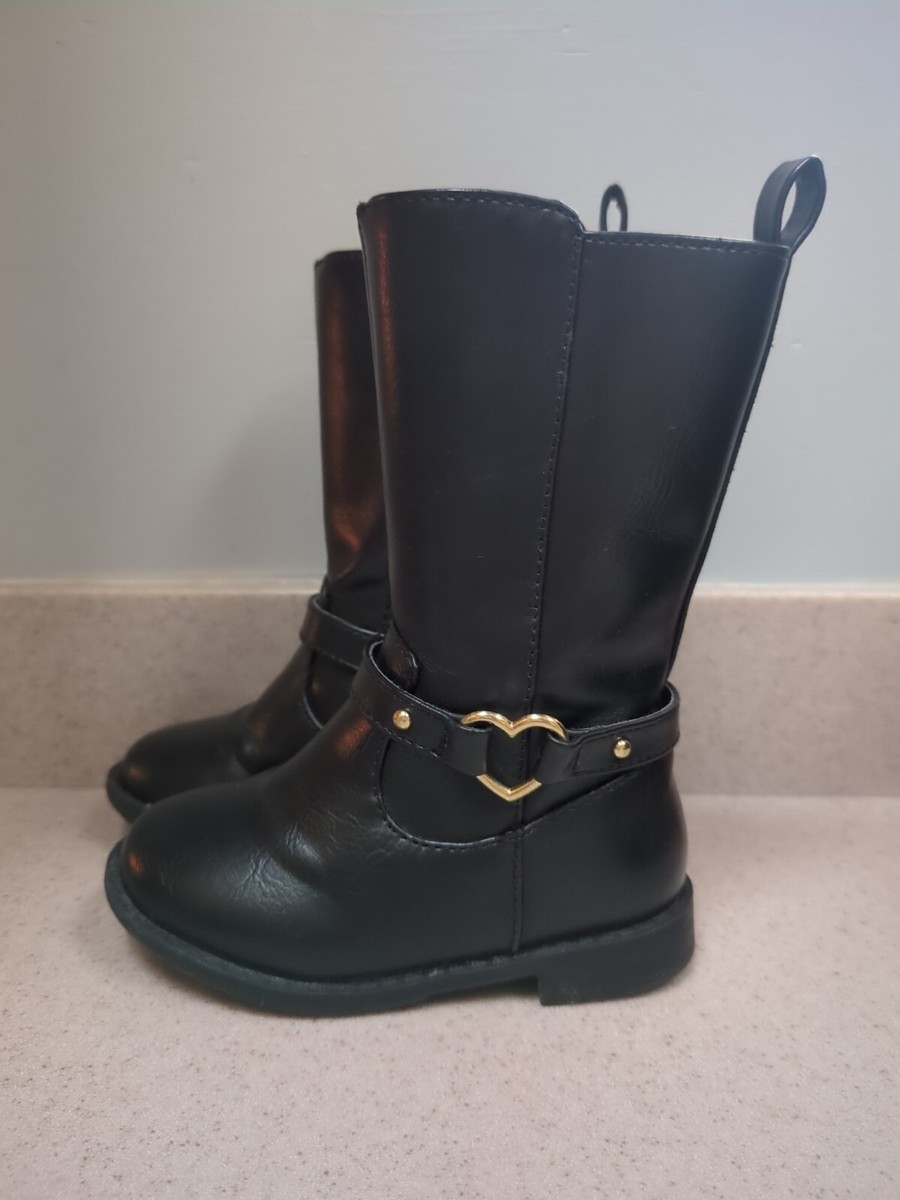 Riding Boots Mk Boots Baby Girl Kids Boots Childrens Place Black