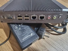 Lanner LEC-7020D Fanless Embedded PC Computer  Used Good Condition 