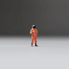 1:64 Painted Unpainted Figure Model Miniature Resin Diorama Space Suit Astronaut