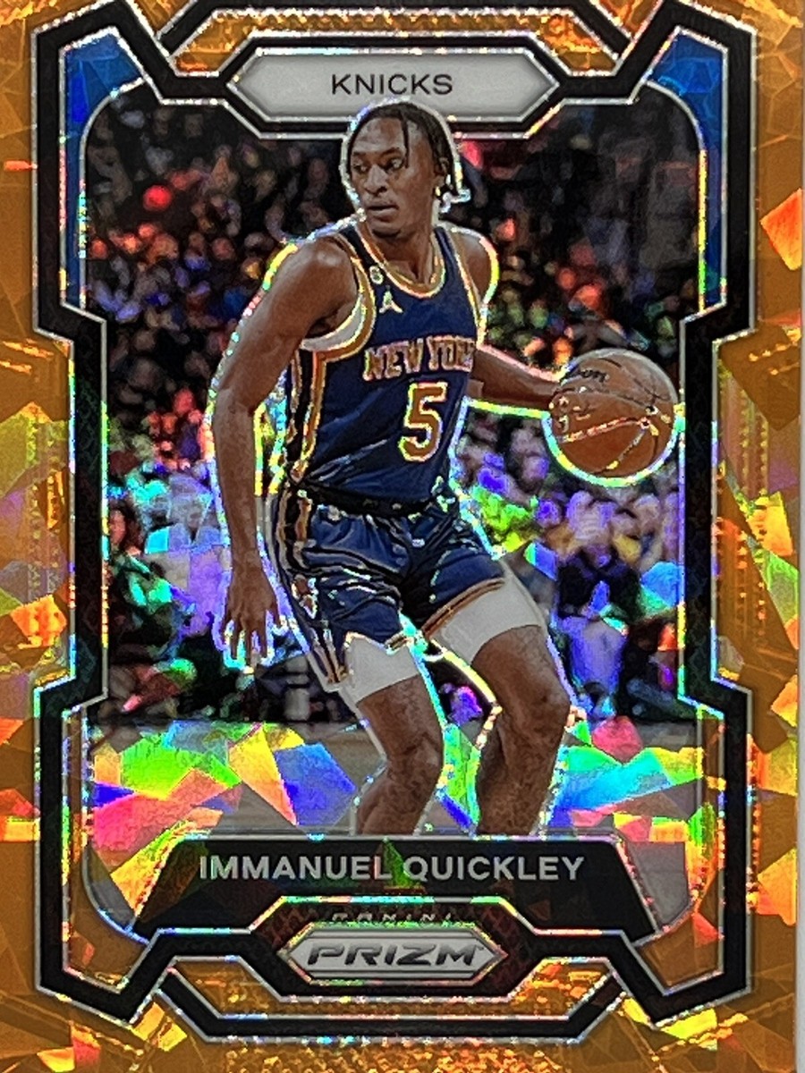 Immanuel Quickley Prizm RC Auto ルーキー NBA 2020-21 Panini Prizm Penmanship Silver Immanuel Quickley #RP