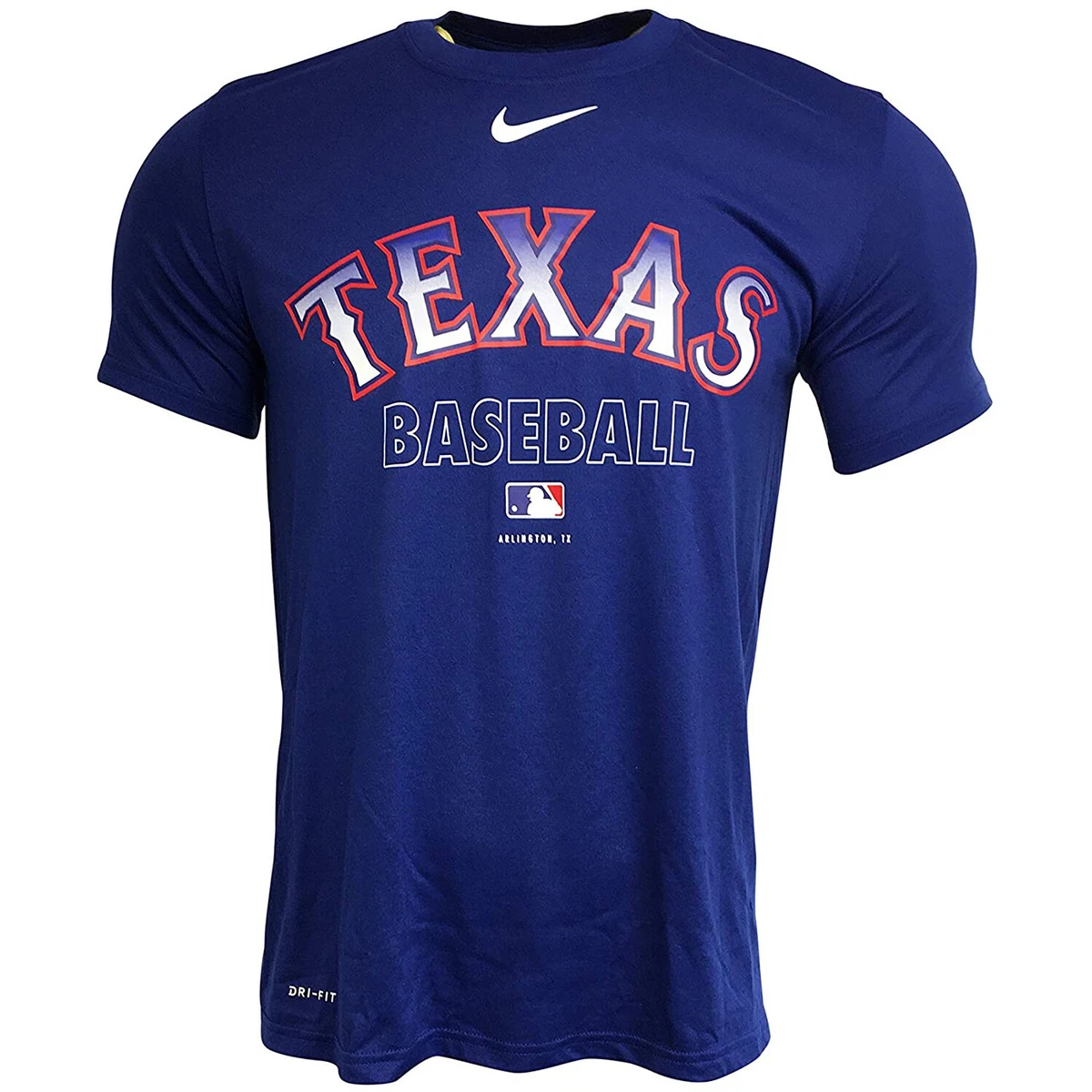 Nike Dry Texas Rangers Baseball Legend Dri-FIT T-Shirt Blue