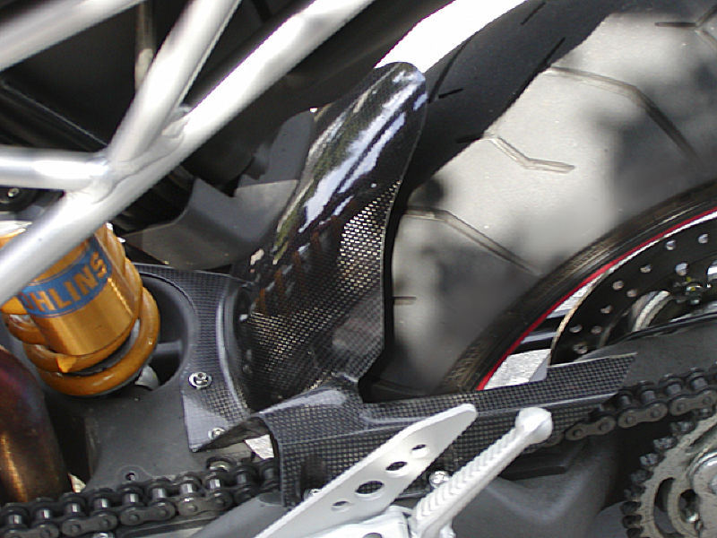 ハイパーモータード796 カーボンリアフェンダー Rear Carbon Fender 100% Ducati Hypermotard 796 1100 | eBay