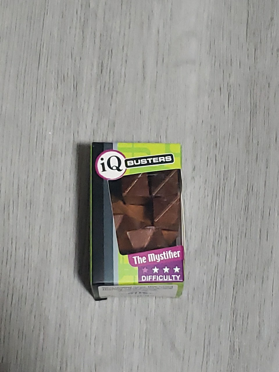 IQ Busters - The Mystifier - Wooden 3D Puzzle Brand New Never Opened Sealed Item