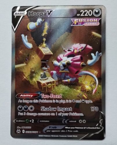 Pokémon TCG Hoopa V Crown Zenith: Galarian Gallery GG53/GG70 Regular Ultra Rare
