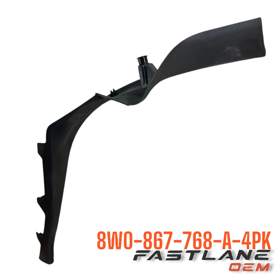 Audi S4/A4/Quattro/Allroad RR 2017-2024 placa de umbral derecha nuevo OEM 8W0-867-768-A-4PK Foto 4 de 4