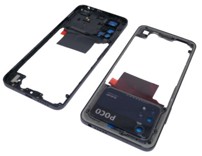 Xiaomi POCO M4 Pro 4G Mittelrahmen Rahmen Middle Frame Cover Kameraglas Linse