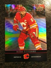 2019-20 UPPER DECK TIM HORTONS MARK GIORDANO HOCKEY CARD #5 Calgary Flames