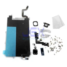 LCD Display Repair kit Parts iphone 6 Plate, Home button, Camera, Speaker flex