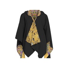 Galleria Klimt The Kiss Women's Reversible Rain Cape Raincoat