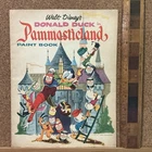 WEIRD! 1962 DISNEY DONALD DUCK PAMM PAINTS AUSSIE PAINTING BOOK COMPETITION LOT!