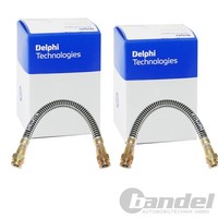 2X Delphi BremsschlÄUche Hinten Innen Beidseitig Passend FÜR CitroËN Xsara ZX