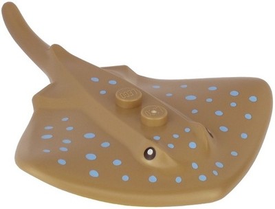 LEGO Ray / Stingray with 2 Studs with Black -67337pb01-Farbauswahl-color choice