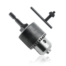 1.5-10mm Capacity Key Drill Chuck 3/8", 3/8-24UNF Mount Impact Drill Driver B...