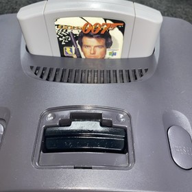 Nintendo 64 N64 Golden Eye 007 Console Bundle With 2 Rebuilt Controllers