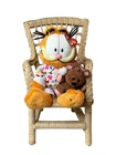 Vintage 2000 TY Beanie Babies Goodnight Garfield Pajamas with Pookie 9" Plush
