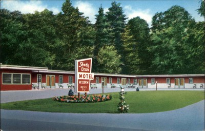 White River Junction Vermont VT Motel Vintage Postcard