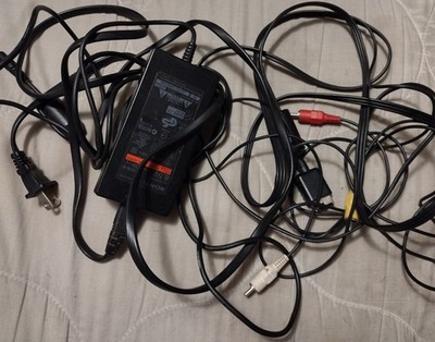 Authentic OEM PS2 Playstation 2 Slim 8.5V Power Supply Cord /AV Cable 