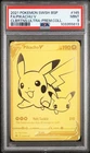 2021 Pokemon PIKACHU V #SWSH145 Black Star Promo Ultra-Premium Coll. PSA 9