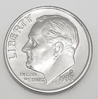 1988 P Roosevelt Dime AVE CIRCULATED **FREE SHIPPING**