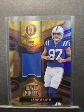2024 Panini Gold Standard - Newly Minted Memorabilia Laiatu Latu #NMM-LLU /499