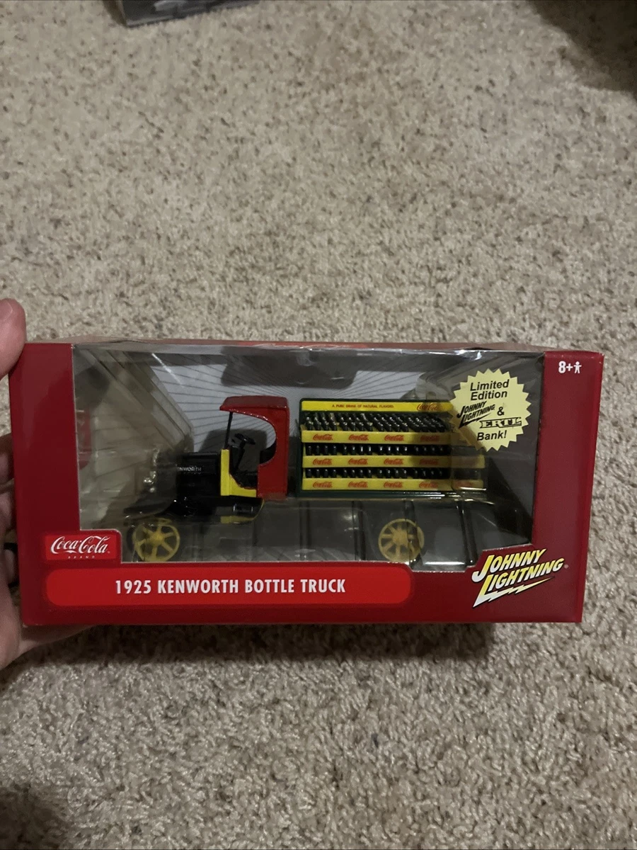 Camion coca cola 1/43 Kenworth T 600 boite abime Poids Lourds