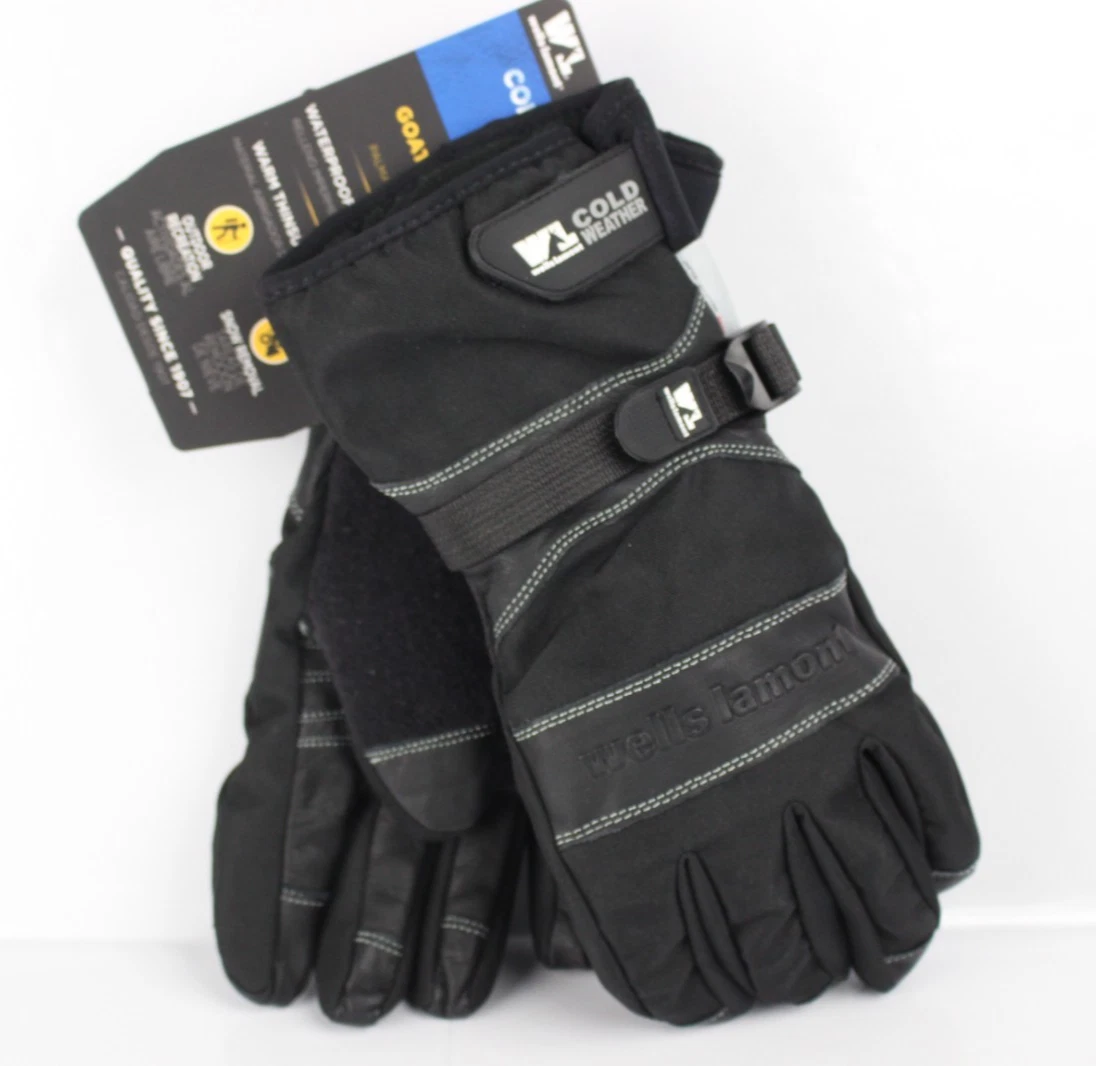 Wells Lamont Men's Cold Weather Gloves Waterproof Insulated Leahter Palm
Opens in a new window or ta