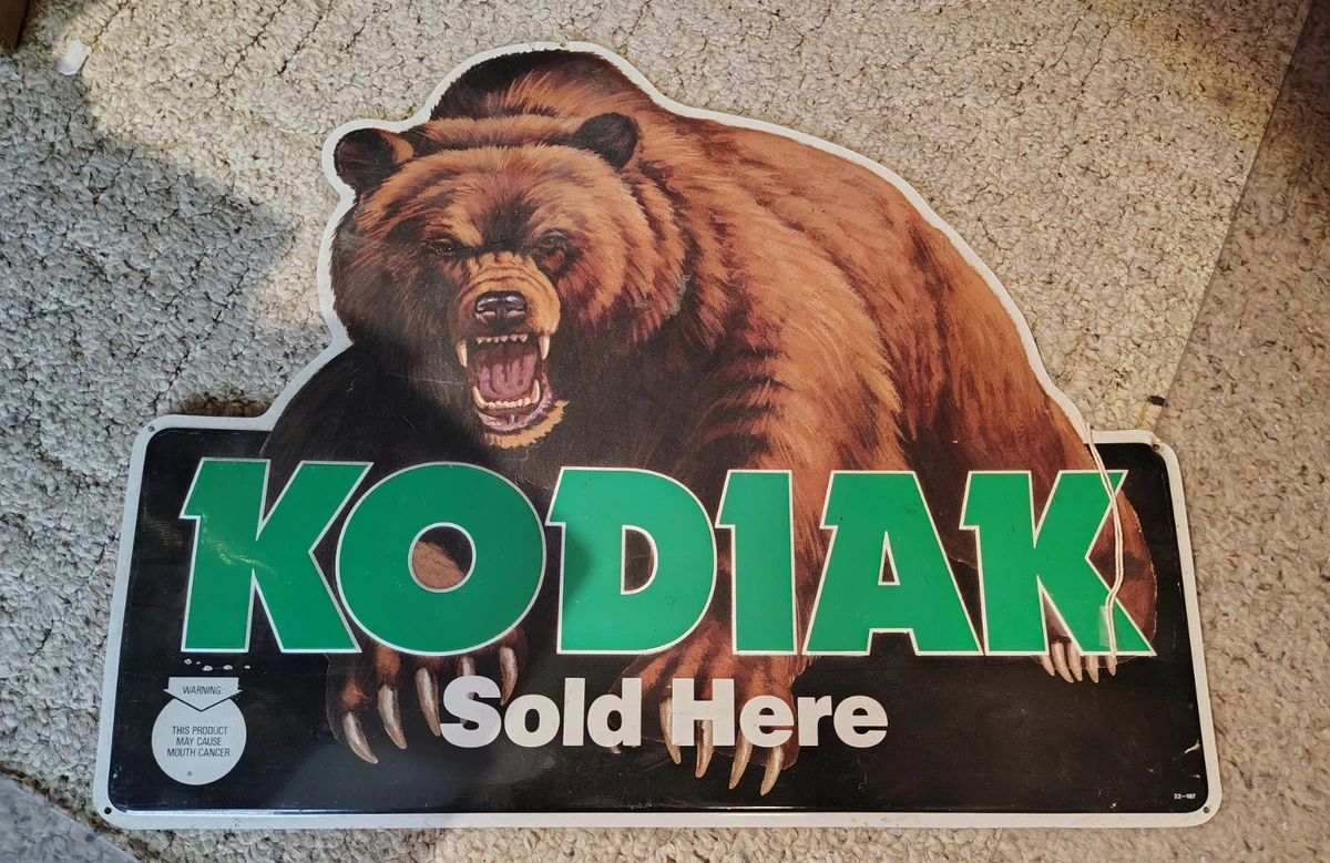 kodiak tobacco merchandise Kodiak Tobacco In Collectible Tobacco Signs for sale