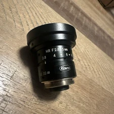 Kowa 15R0021668 HR F2.8" 5mm CCTV Lens Manual C-Mount Used free shipping!!!!