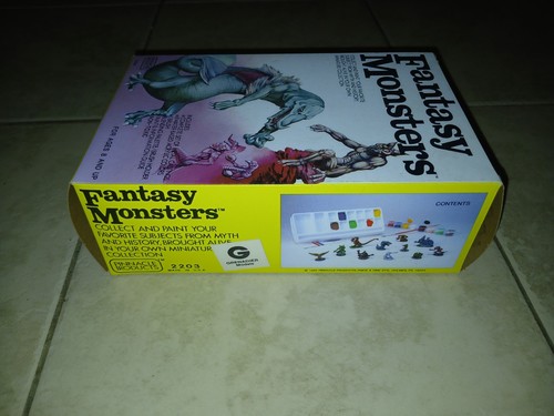 Vintage 1982 Fantasy Monsters Pinnacle Grenadier D&D Miniatures Pro Painted - Picture 2 of 15