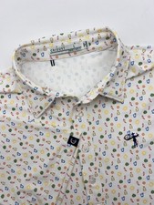 Criquet Men's Performance Spicy Marg Sport Range Stretch Polo Shirt Large