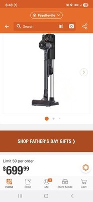 LG CordZero A9 Kompressor A927KGMS Gray Stick Vacuum Cleaner