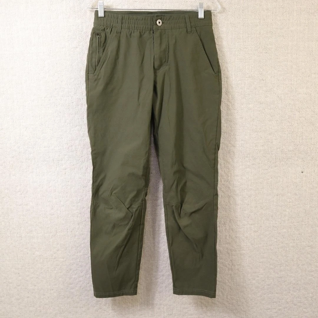 Kuhl Renegade Recon Pants Mens 30x30 Green Softshell Hiking Outdoor Stretch Tech